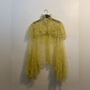 Rodarte SS18 Lace Blouse